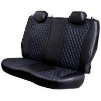 Чехлы Премиум Экокожа Байрон Ромб на Hyundai Accent 1999-2011 г.в.