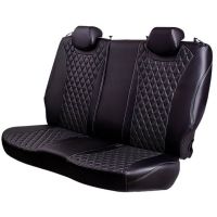 Чехлы Премиум Экокожа Байрон Ромб на Hyundai Accent 1999-2011 г.в.