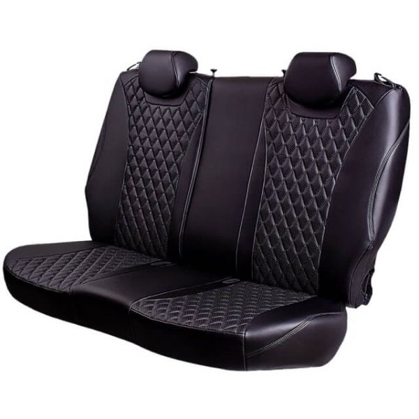 Чехлы Премиум Экокожа Байрон Ромб на Hyundai Accent 1999-2011 г.в.