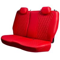 Чехлы Премиум Экокожа Байрон Ромб на Hyundai Accent 1999-2011 г.в.