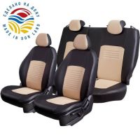 Чехлы Экокожа Турин Классик на Opel Corsa D 2006-2014 г.в.