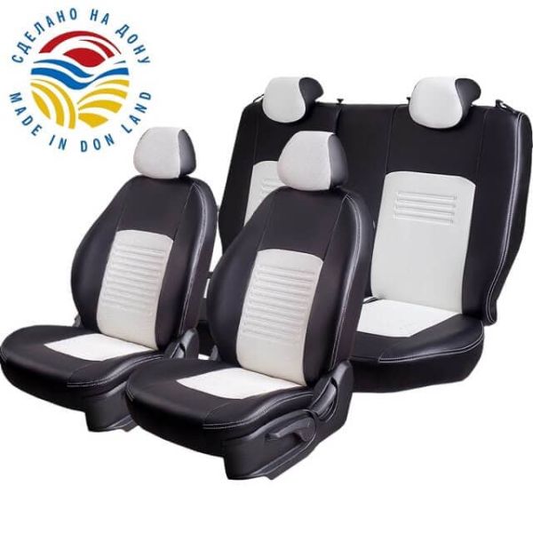 Чехлы Экокожа Турин Классик на Opel Corsa D 2006-2014 г.в.