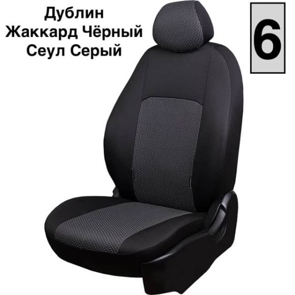 Чехлы Жаккард на Chevrolet Rezzo (2004-2008)